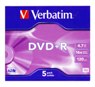 DVD+R 120MIN 4.7GB CAJA GRUESA VERBATIM DSDVD+RVER/CG - 